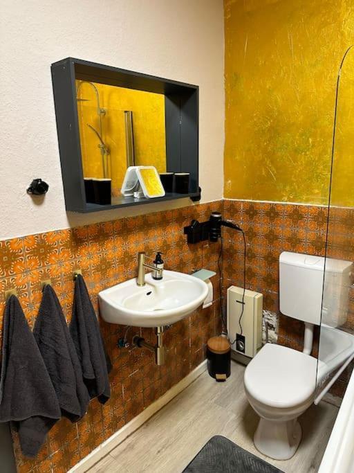 Apartmán Moderne Retro Perle Am Niederrhein Alpen Exteriér fotografie